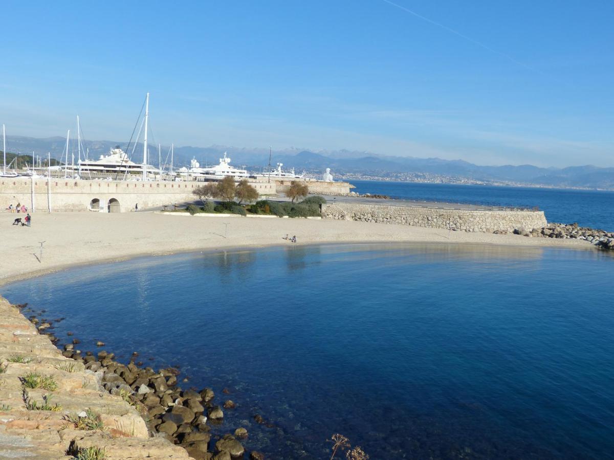 Appartement Port Prestige - Terrasse - Piscine - Parking Antibes Exterior foto