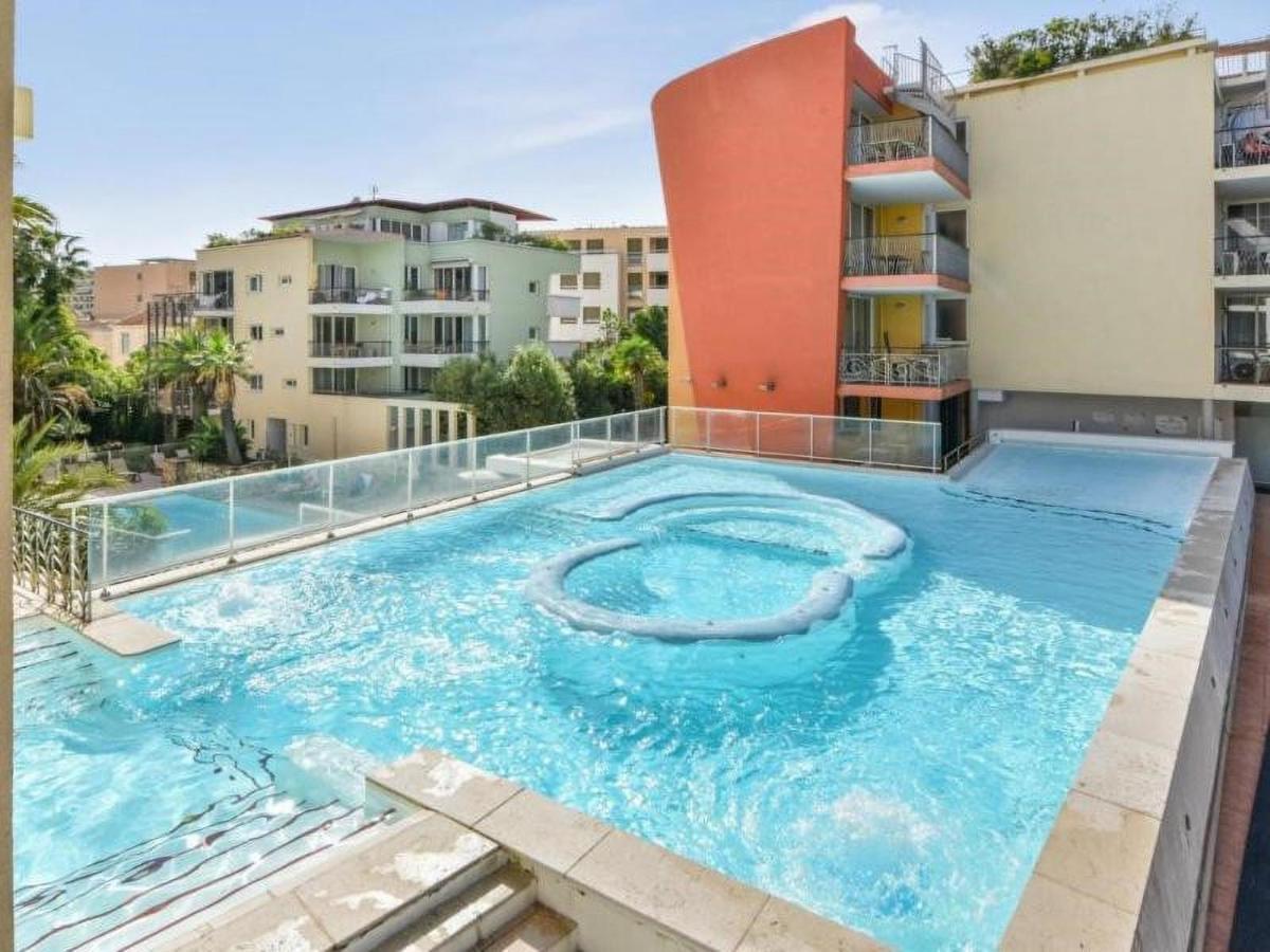 Appartement Port Prestige - Terrasse - Piscine - Parking Antibes Exterior foto